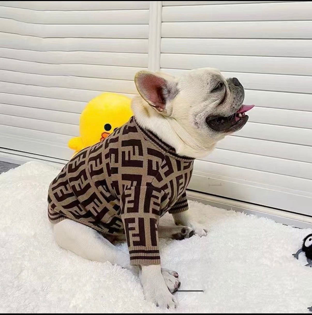 Luxus Hunde Strickpullover – Edler Classic Look
