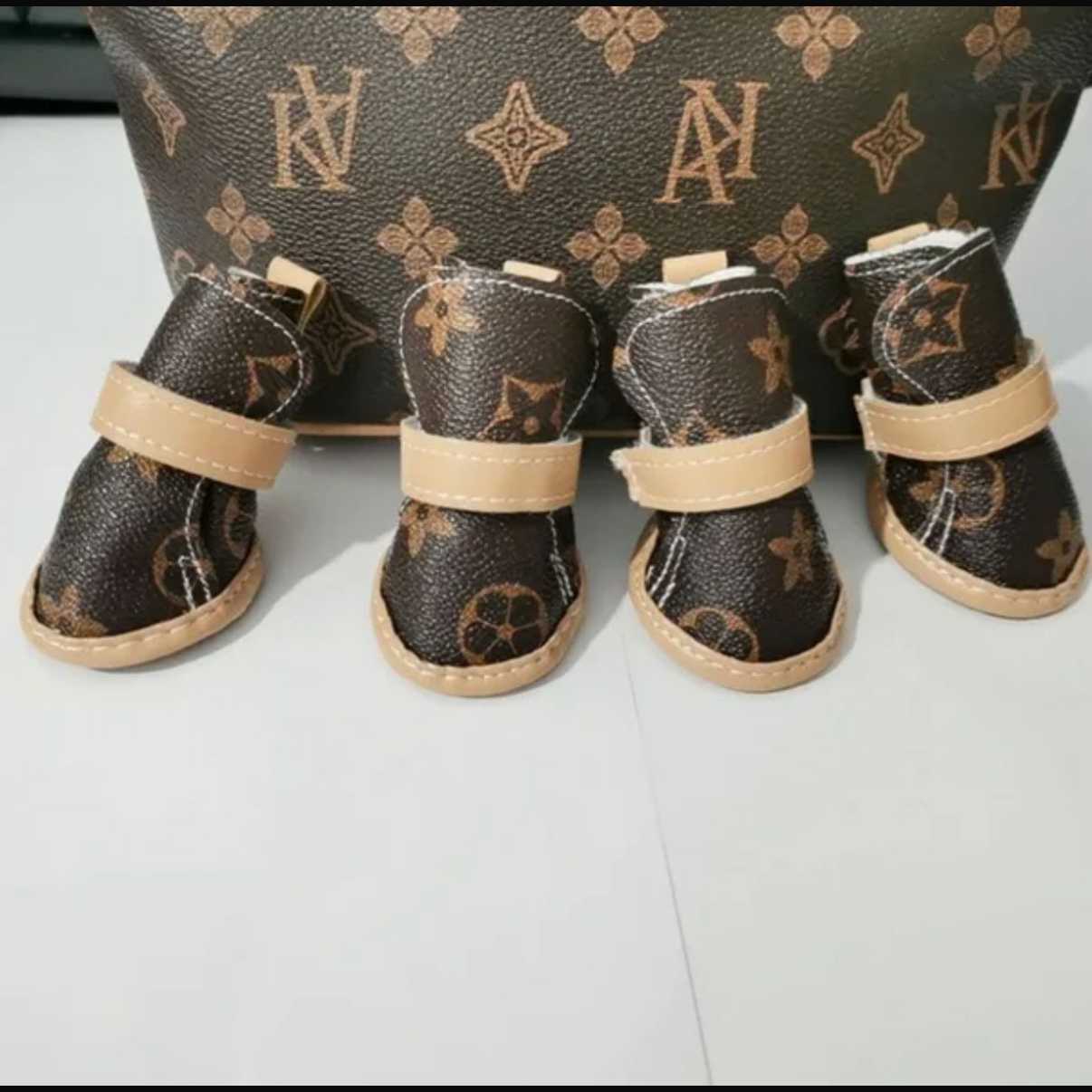 Luxus Hunde-Stiefel Set – Edles Design & Rundum Schutz