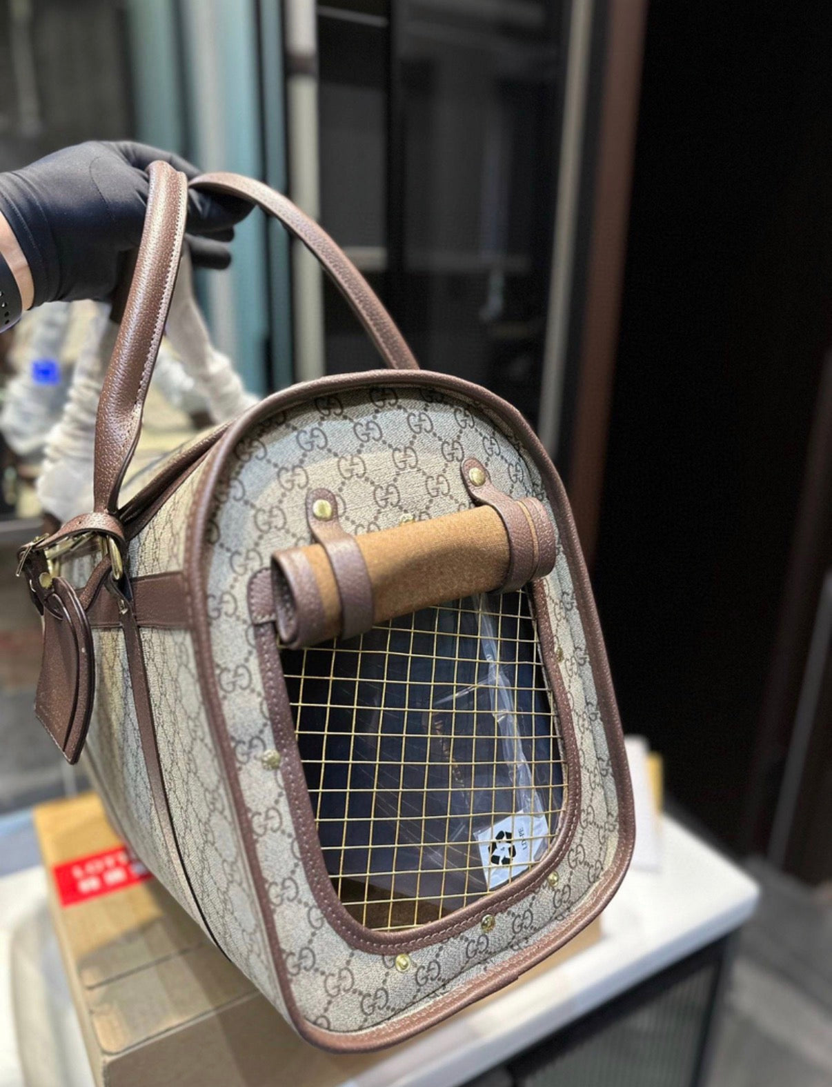 Luxuriöse Designer-Tragetasche