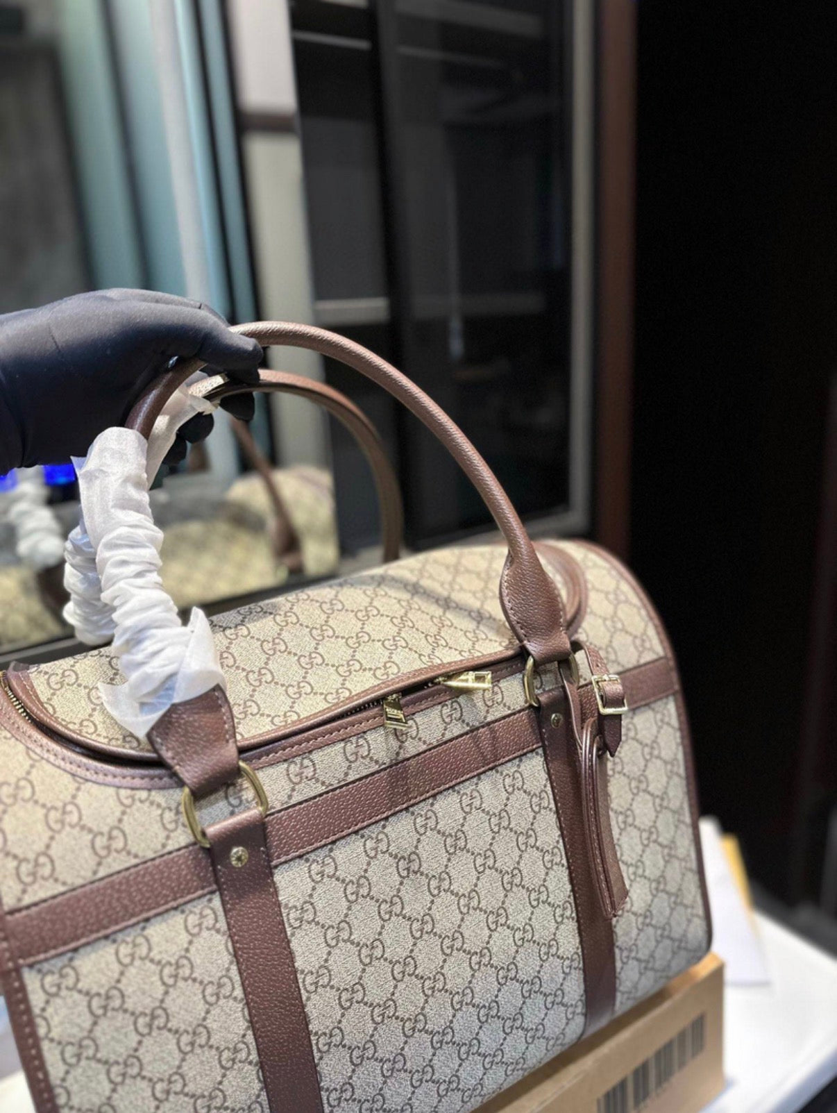 Luxuriöse Designer-Tragetasche