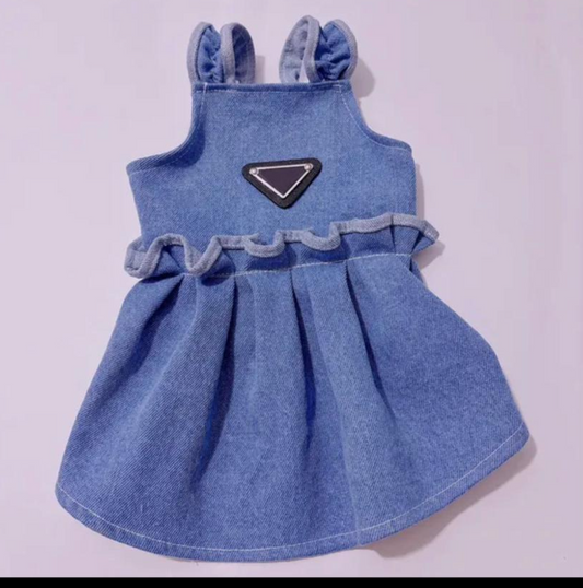 Elegantes Hunde-Sommerkleid