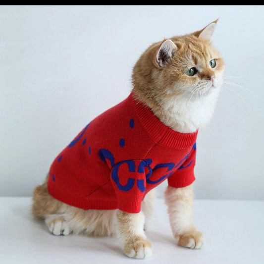 Luxus Strickpullover für Hunde & Katzen